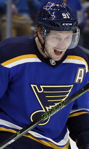 Blues turn up the offense in 5-3 win over Golden Knights
